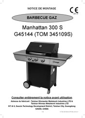 Taishan Winmax Metalwork Industries Manhattan 300 S G45144 Notice De Montage