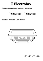 Electrolux DXK6000 Manuel D'utilisation