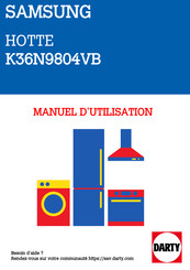 Samsung K36N9804VB Instructions Pour L'installation Et Mode D'emploi