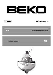 Beko HSA20542/1 Instructions D'utilisation