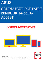 Asus ZENBOOK 14-33FAA6079T Manuel Électronique