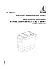 Beko SUBM32U Instructions De Montage Et De Service