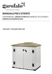 garofalo TUSCANY BOX 100 Mode D'emploi