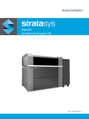 Stratasys Objet350 Guide D'utilisation