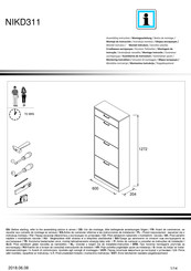 Forte NIKD311 Notice De Montage