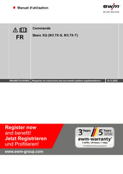 EWM M3.7X-S Manuel D'utilisation