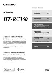 Onkyo HT-RC360 Manuel D'instructions