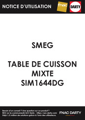 Smeg Linea SIM1644DG Mode D'emploi