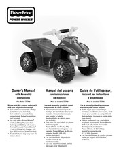 Fisher-Price Power Wheels 77760 Guide De L'utilisateur