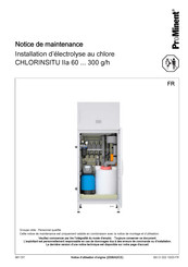 ProMinent CHLORINSITU 240 Notice De Maintenance