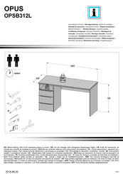 Forte OPUS OPSB312L Notice De Montage