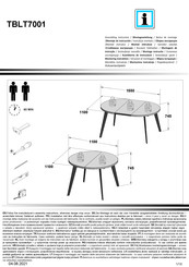 Forte TBLT7001 Notice De Montage