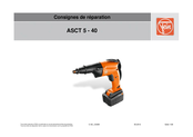 Fein ASCT 5-40 Consignes De Réparation