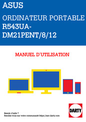 Asus R543UADM21PENT/8/12 Manuel Électronique