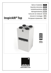 aldes InspirAIR Top 300 Classic Notice D'installation