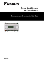 Daikin EKCC9-W Guide De Référence De L'installateur