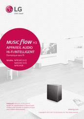 LG Musicflow H3 NA9340 Manuel D'utilisation