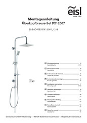 eisl DX12007 Instructions De Montage