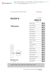 Sony Bravia A87 Guide De Référence