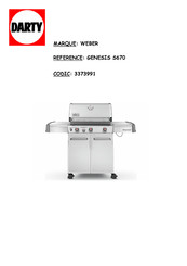 Weber GENESIS S670 Guide D'utilisation