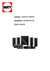 Harman Kardon BDS 280 Mode D'emploi