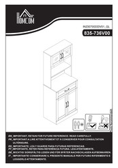 HOMCOM 835-736V00 Mode D'emploi