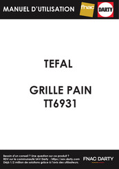 TEFAL TT6931 Manuel D'utilisation