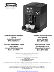 DeLonghi EAM4000 Série Mode D'emploi