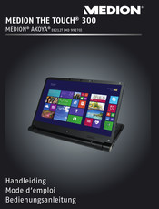 Medion THE TOUCH 300 AKOYA E6212T Mode D'emploi