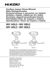 HIKOKI WR 18DL2 Mode D'emploi