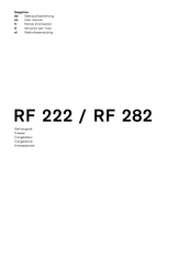 Gaggenau RF222303 Notice D'utilisation