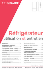 Frigidaire GRFN2023AF Utilisation Et Entretien