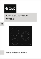 AYA ATV3F/2 Manuel D'utilisation