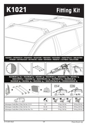 Yakima K1021 Instructions De Montage