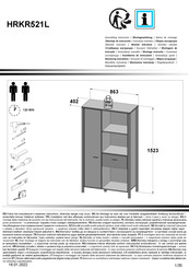 Forte HRKR521L Notice De Montage