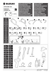 Suzuki 93700-2586-000 Serie Instructions De Montage