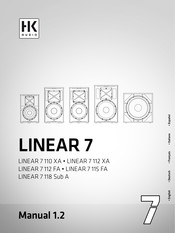 HK Audio LINEAR 7 115 FA Manuel