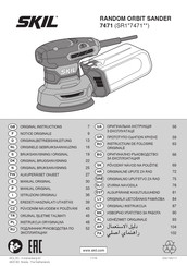 Skil 7471 Notice Originale