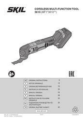 Skil 3610 Notice Originale