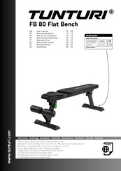 Tunturi FB 80 Flat Bench Manuel De L'utilisateur