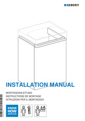 Geberit Smyle Square 500365JK1 Instructions De Montage