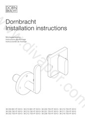 Dornbracht 36 210 705-FF Instructions De Montage