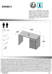 Forte SXKB211 Notice De Montage