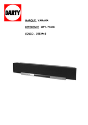 Yamaha HTY-7040B Mode D'emploi