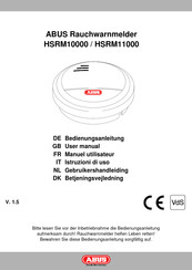 Abus HSRM10000 Manuel Utilisateur