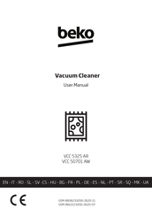 Beko VCC 5325 AR Mode D'emploi