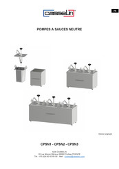 Casselin CPSN1 Notice D'utilisation