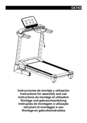 BH FITNESS G6745 Instructions De Montage Et Utilisation