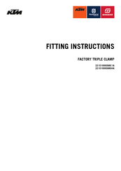 KTM 2210199908804A Instructions D'installation