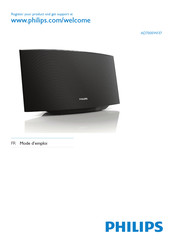 Philips Fidelio AD7000W/37 Mode D'emploi